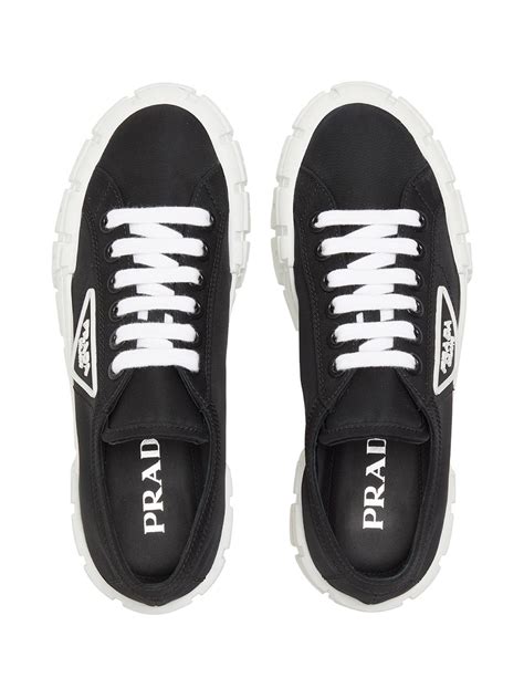 prada tyre low top sneakers|prada black sneakers ladies.